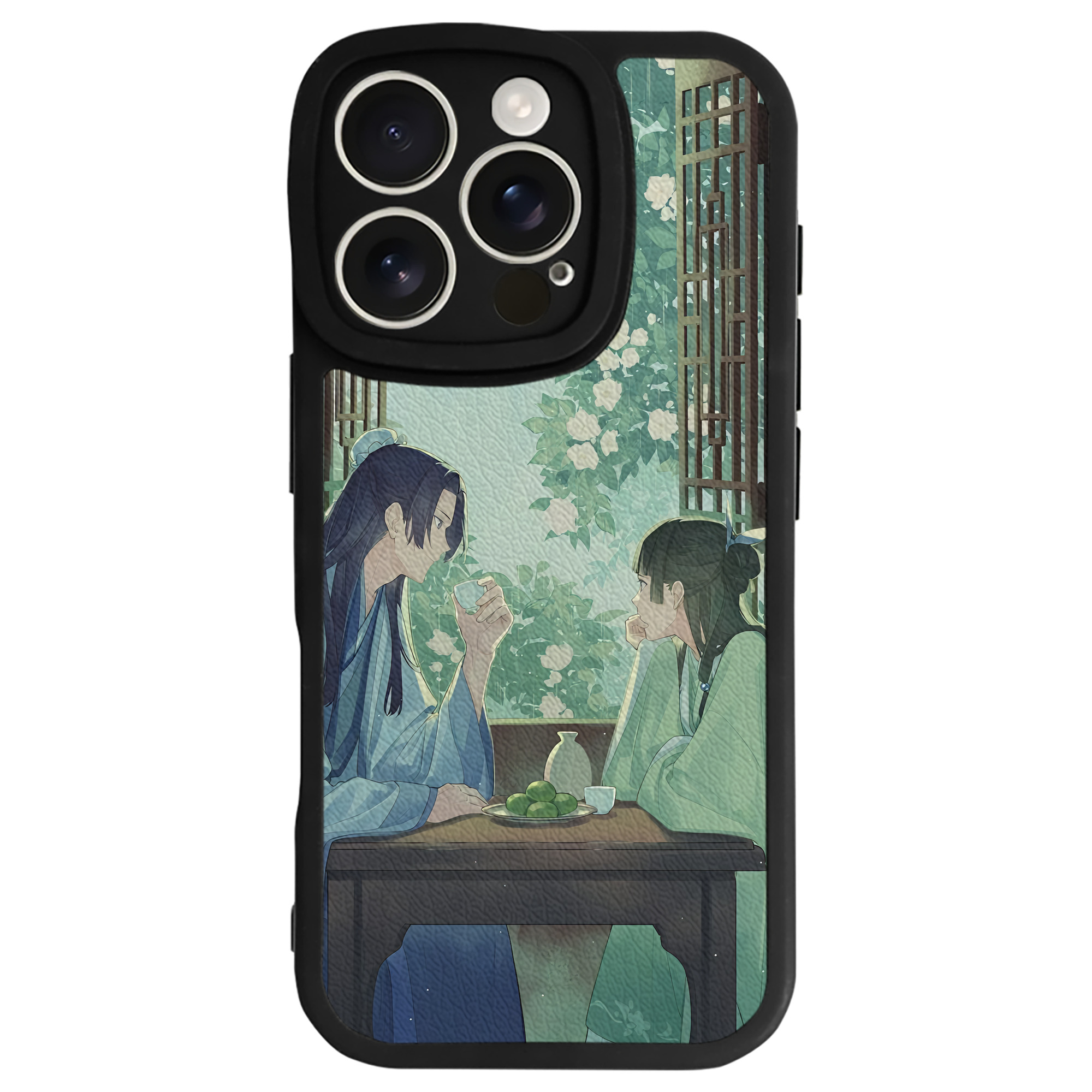 （画像用） 薬屋のひとりごと The Apothecary Diaries 【iPhone 16シリーズ対応】シリコンスマホケース（レザー調） 材質：シリコン